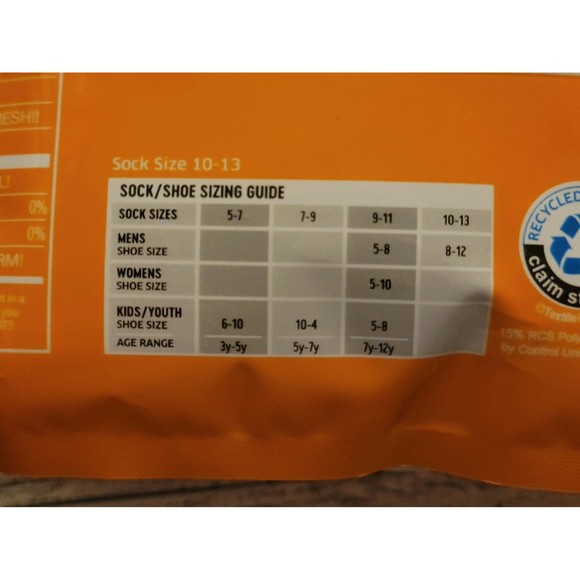 🍂🧦TOP RAMEN CREW SOCKS 3 PACK NOVELTY PACKAGE FUN GIFT - Picture 6 of 7